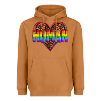 Meerkat lgbt pride human Heavyweight Hoodie - OliviaCreatesArt