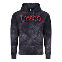 Cloud Black christmas teacher Vintage Hoodie - MaliasSmallBusiness