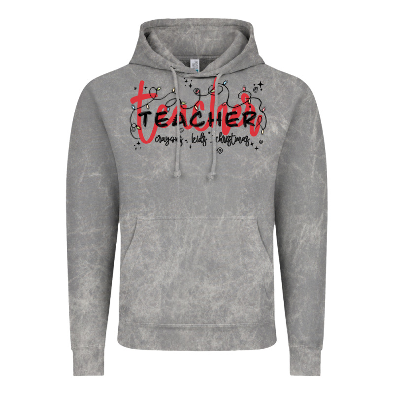 Christmas Teacher Vintage Hoodie by MaliasSmallBusiness | Teevron