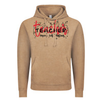 Vintage Coffee christmas teacher Vintage Hoodie - MaliasSmallBusiness