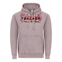 Vintage Zinc christmas teacher Vintage Hoodie - MaliasSmallBusiness