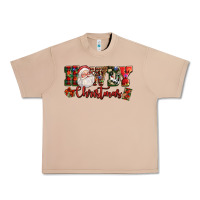 Burro Howdy Christmas Santa Urban Heavy Tee - NancyCooperArtShop