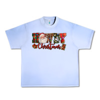 Grape Ice Howdy Christmas Santa Urban Heavy Tee - NancyCooperArtShop