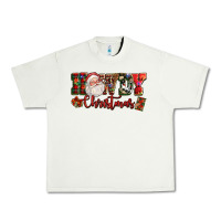 Pistachio Howdy Christmas Santa Urban Heavy Tee - NancyCooperArtShop