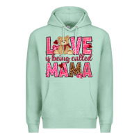 Seafoam Love is being called mama mother's day Premium Hoodie - HowdyJamesFarm