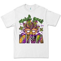 White mardi gras diva Premium Tee - Jasminsmagicworld