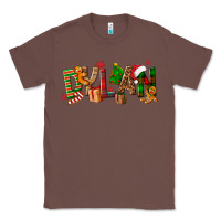 Chestnut Personalized Christmas Themed Classic Tee - NancyCooperArtShop