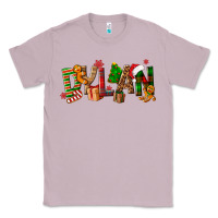 Lilac Personalized Christmas Themed Classic Tee - NancyCooperArtShop