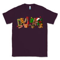 Plum Personalized Christmas Themed Classic Tee - NancyCooperArtShop