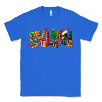 True Royal Personalized Christmas Themed Classic Tee - NancyCooperArtShop