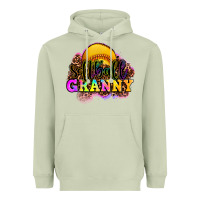Matcha softball granny Heavyweight Hoodie - OliviaCreatesArt