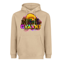Mushroom softball granny Heavyweight Hoodie - OliviaCreatesArt
