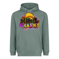Sage softball granny Heavyweight Hoodie - OliviaCreatesArt