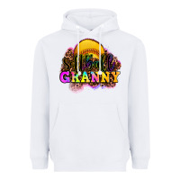 White softball granny Heavyweight Hoodie - OliviaCreatesArt