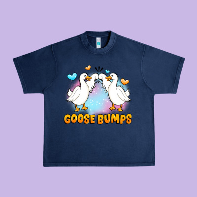 Goose Bumps Urban Heavy Tee Designed By Jahusdesignshop