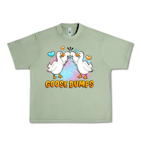 Oil Green goose bumps Urban Heavy Tee - JahusDesignShop