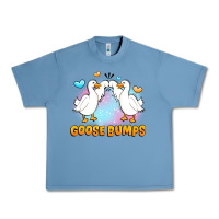 Pebble Blue goose bumps Urban Heavy Tee - JahusDesignShop