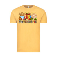Vintage Mustard 'tis the season Vintage Tee - MaliasSmallBusiness