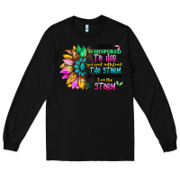 Black they whispered to her you can't withstand the stor Long Sleeve Tee - Artiststas