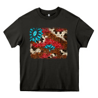 Asphalt gemstone cowhide background Heavy Core Tee - AdoDesignShop
