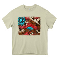 Mossy gemstone cowhide background Heavy Core Tee - AdoDesignShop