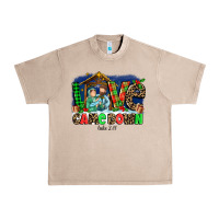 French Oak Love Came  Down Luke 2 11 Urban Heavy Tee - MaliasSmallBusiness