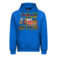 Cobalt Just a Girl Small Town Autism Urban Hoodie - CowhideDigitalArt