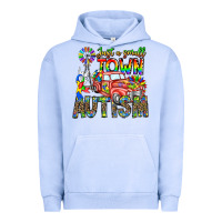 Pigment Grape Ice Just a Girl Small Town Autism Urban Hoodie - CowhideDigitalArt