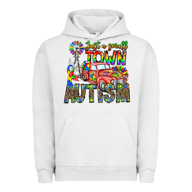 Just A Girl Small Town Autism Urban Hoodie by CowhideDigitalArt | Teevron