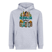 Heather Grey shoulda been a cowgirl Heavyweight Hoodie - OliviaCreatesArt