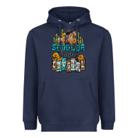 Navy shoulda been a cowgirl Heavyweight Hoodie - OliviaCreatesArt