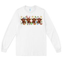 White easter day baby heifers Long Sleeve Tee - Artiststas