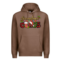 Chestnut Grandma claus with christmas gift sock mother's Premium Hoodie - HowdyJamesFarm