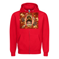 Red wizard head mom Zipper Hoodie - TumblerDesignByShophia