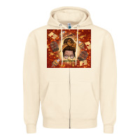 Sandshell wizard head mom Zipper Hoodie - TumblerDesignByShophia