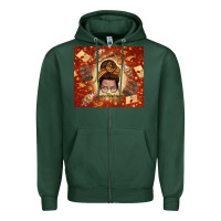 Sports Green wizard head mom Zipper Hoodie - TumblerDesignByShophia