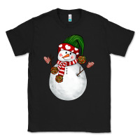 Black Snowman Classic Tee - NancyCooperArtShop