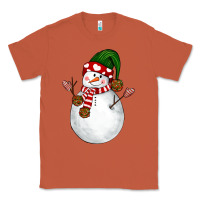 Copper Snowman Classic Tee - NancyCooperArtShop