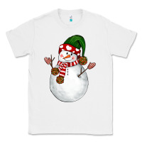 White Snowman Classic Tee - NancyCooperArtShop