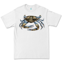 White Crab Premium Tee - LillyAllenDesigns