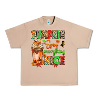 Burro Pumpkin Spice And Everything Nice Urban Heavy Tee - MaliasSmallBusiness