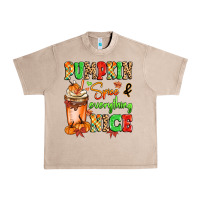 French Oak Pumpkin Spice And Everything Nice Urban Heavy Tee - MaliasSmallBusiness