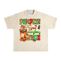 Sandshell Pumpkin Spice And Everything Nice Urban Heavy Tee - MaliasSmallBusiness