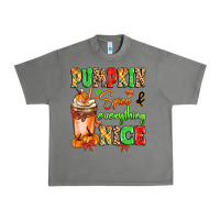 Tornado Pumpkin Spice And Everything Nice Urban Heavy Tee - MaliasSmallBusiness