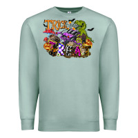 Seafoam trick rawr treat Premium Sweatshirt - FaDigitalArtStudio