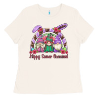 Bone happy easter gnomies rainbow Ladies Tee - Artiststas