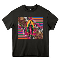 Asphalt our lady of guadalupe serape background tumbler Heavy Core Tee - Artiststas