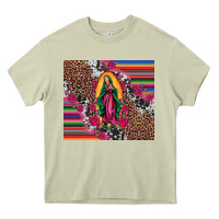 Mossy our lady of guadalupe serape background tumbler Heavy Core Tee - Artiststas