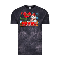 Cloud Black i love being a mamaw Vintage Tee - MaliasSmallBusiness