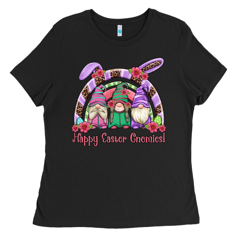 Happy Easter Gnomies Rainbow Ladies Tee by Artiststas | Teevron